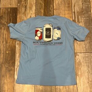Southern Tide Blue Graphic T-Shirt